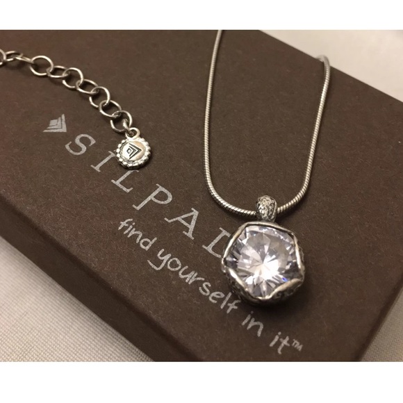 Silpada N2370 Cinema Star Cubic Zirconia Necklace - Picture 5 of 12